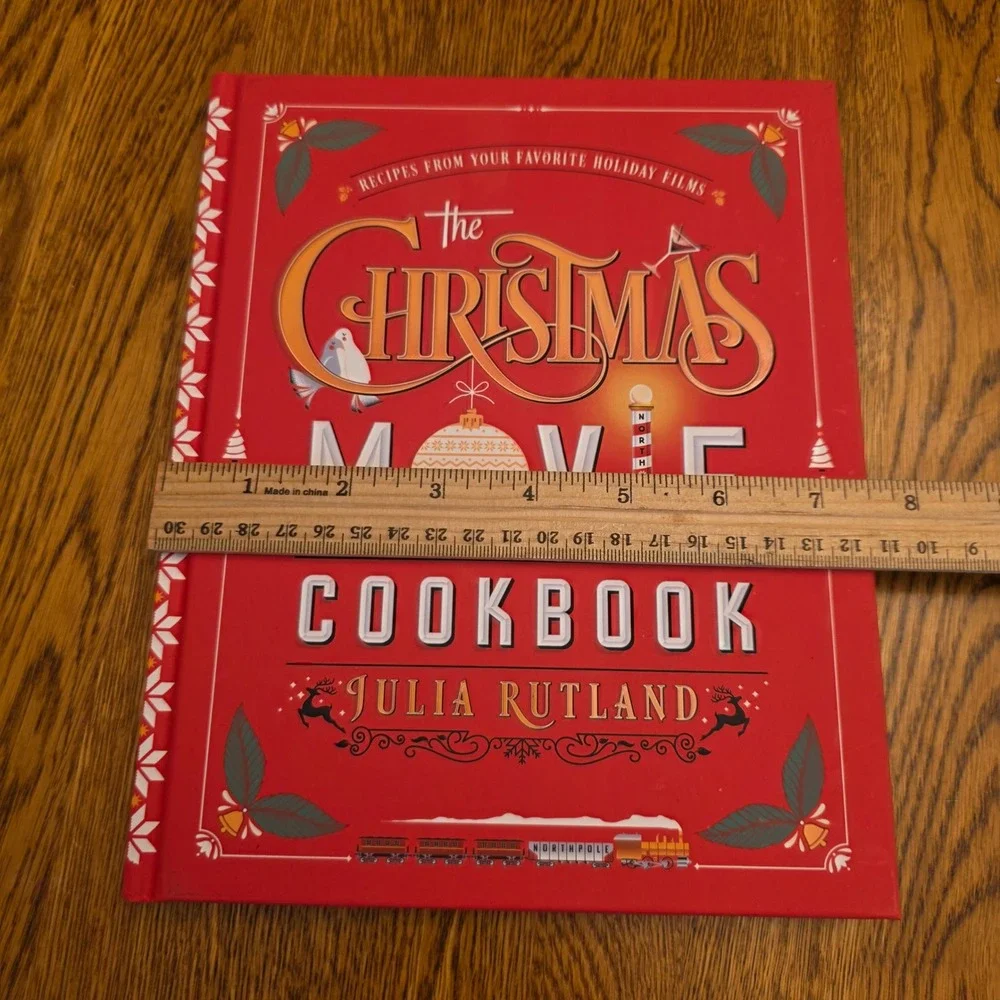 The Christmas Movie Cookbook Julia Rutland Hardcover Recipes Holiday Films 2022